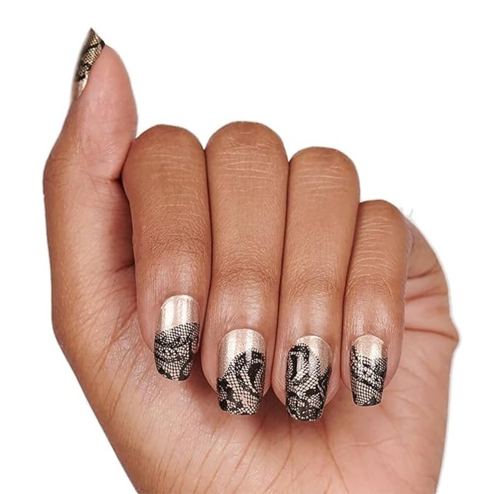Color Street LACEY BUSINESS Real Nail Polish Strips